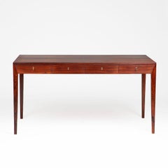 Severin Hansen Model 36 Desk Rosewood for Haslev Møbelsnedkeri