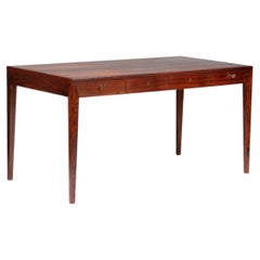 Severin Hansen Model 36 Desk Rosewood for Haslev Møbelsnedkeri
