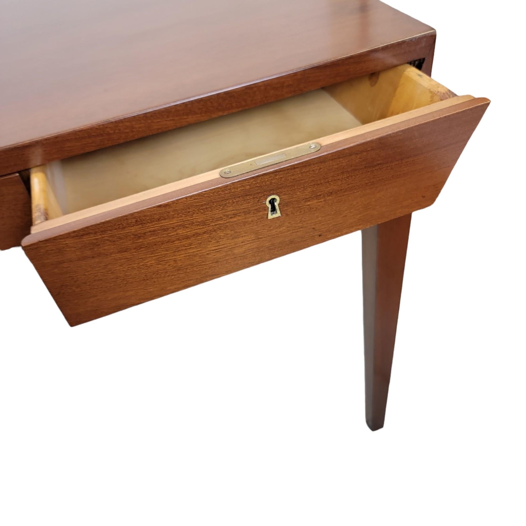 Mid-20th Century Severin Hansen Model 36 Mahogany Writing Desk