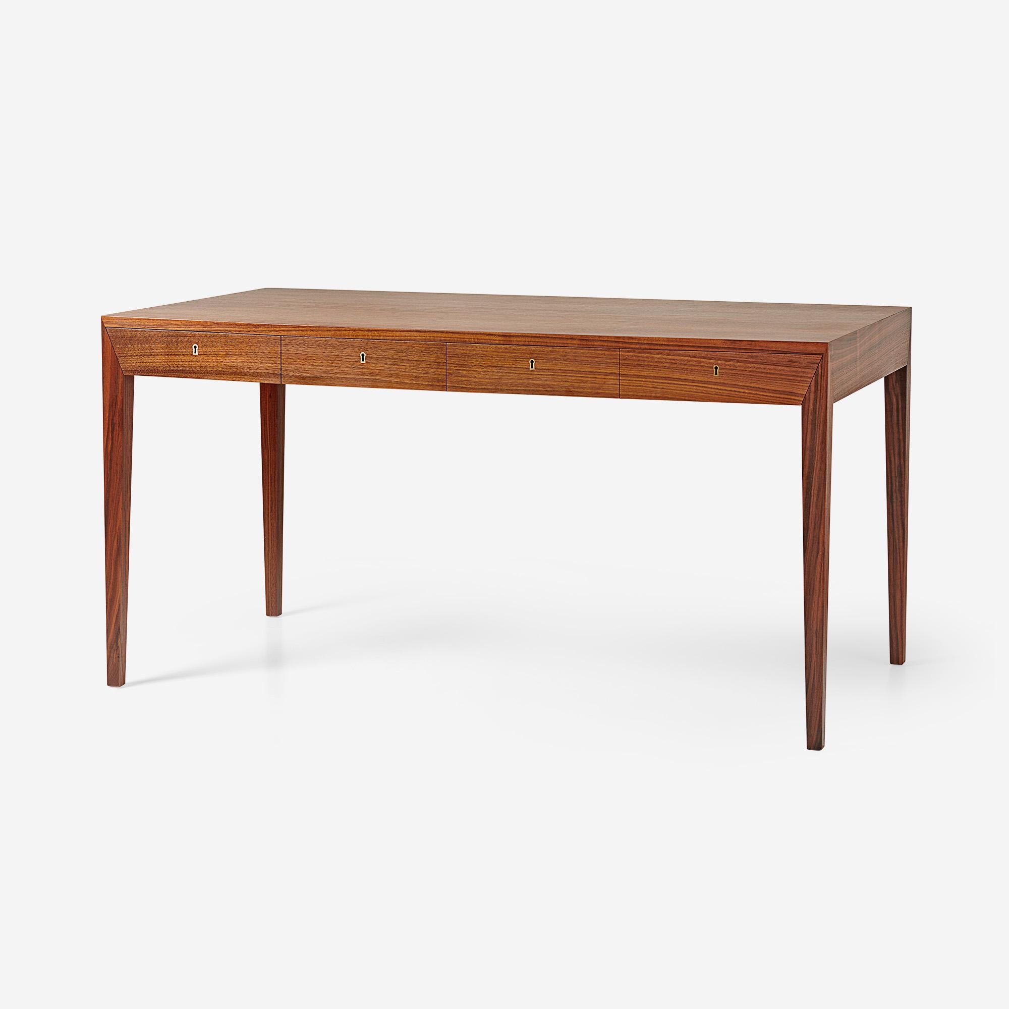 Severin Hansen Model 36 Walnut Desk 1958 - New Edition For Sale 3
