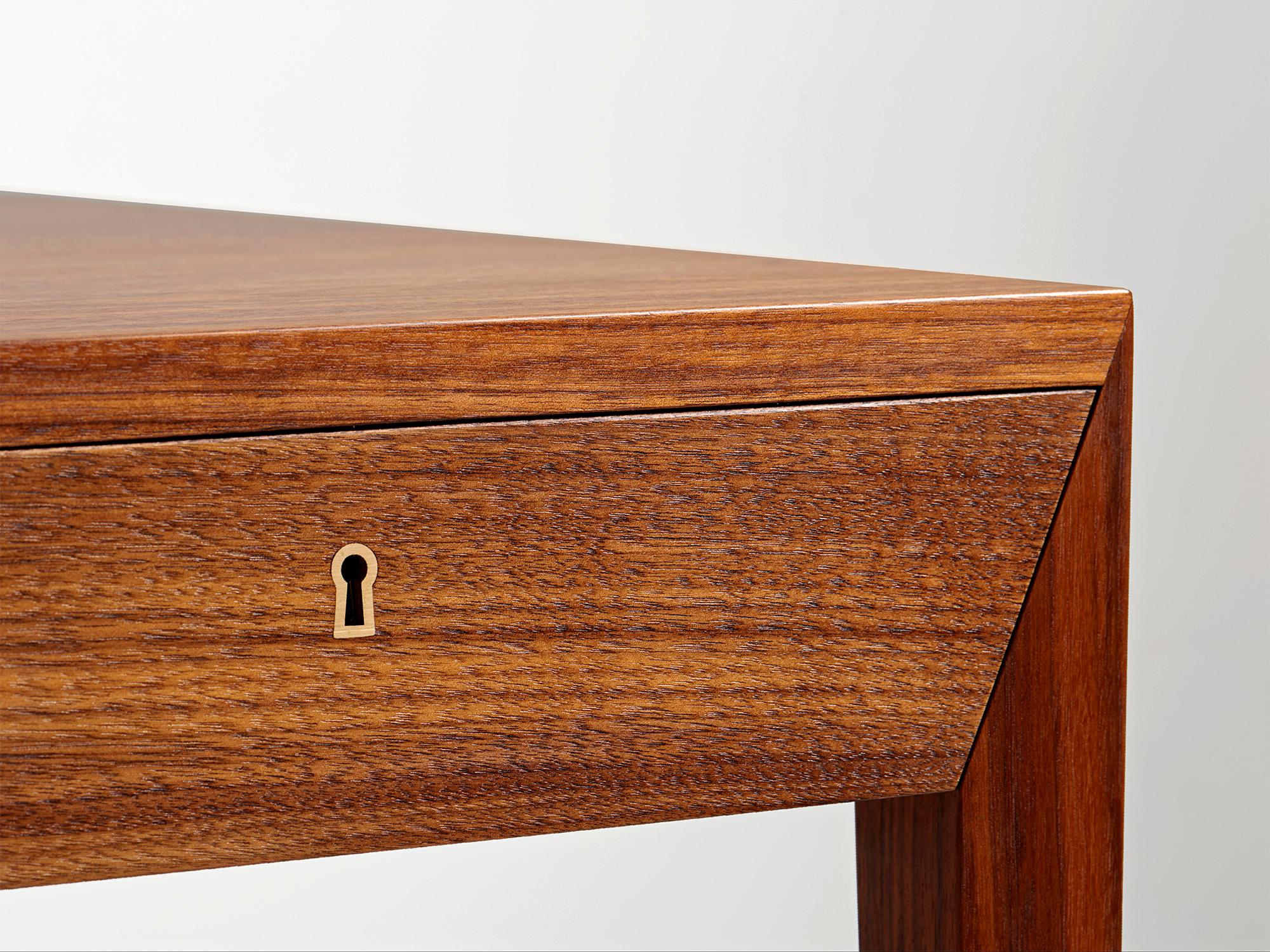 Severin Hansen Model 36 Walnut Desk 1958 - New Edition For Sale 10