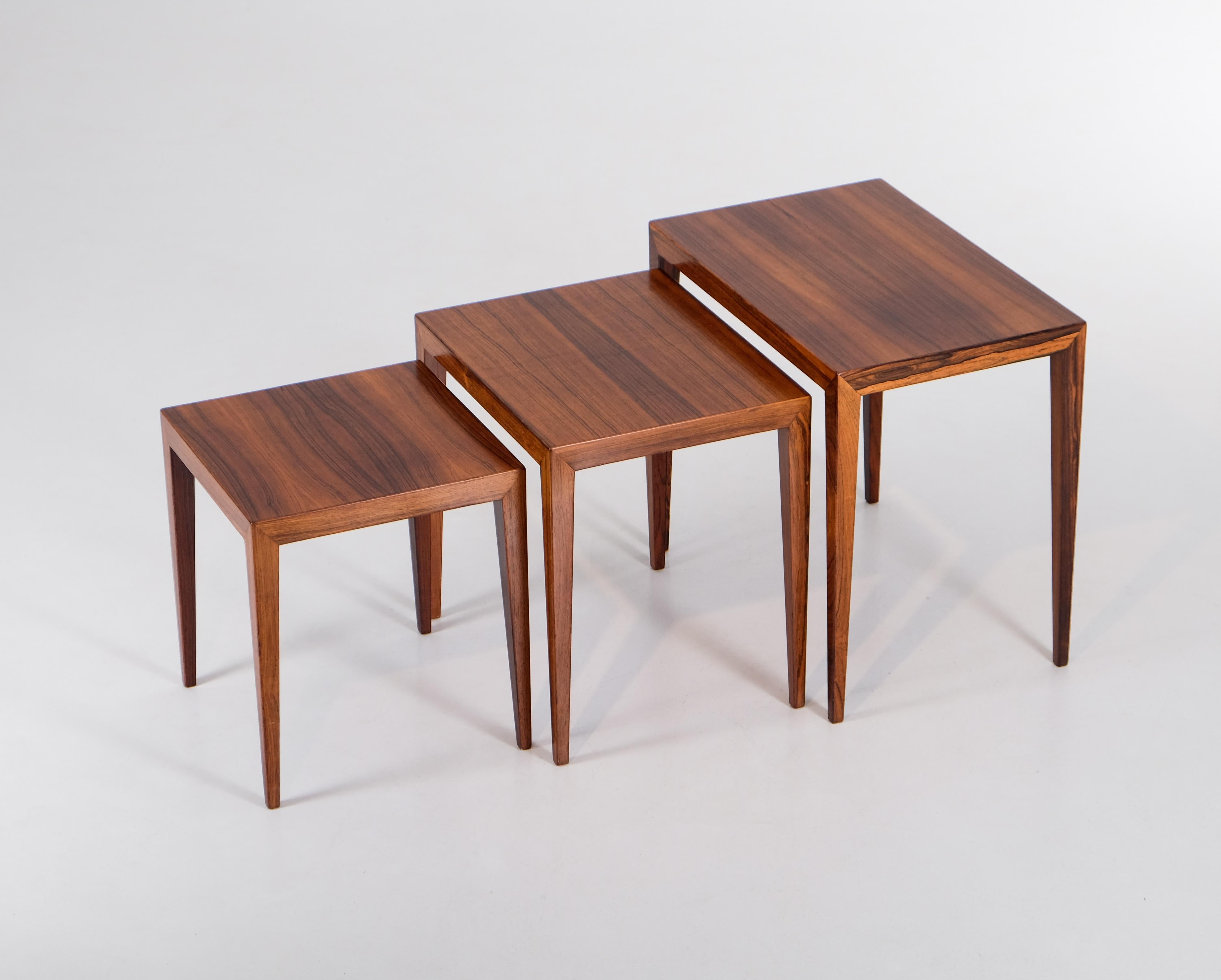 Tables gigognes Severin Hansen, années 1950 en vente 1