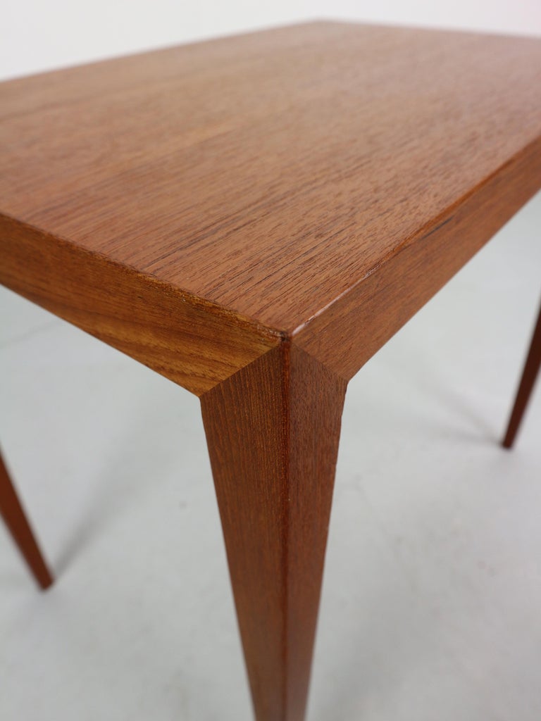 Severin Hansen Nesting Tables Teak Wood Haslev Denmark, 1960 For Sale ...
