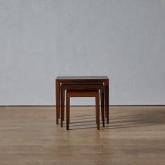 Mesas nido de palisandro Severin Hansen