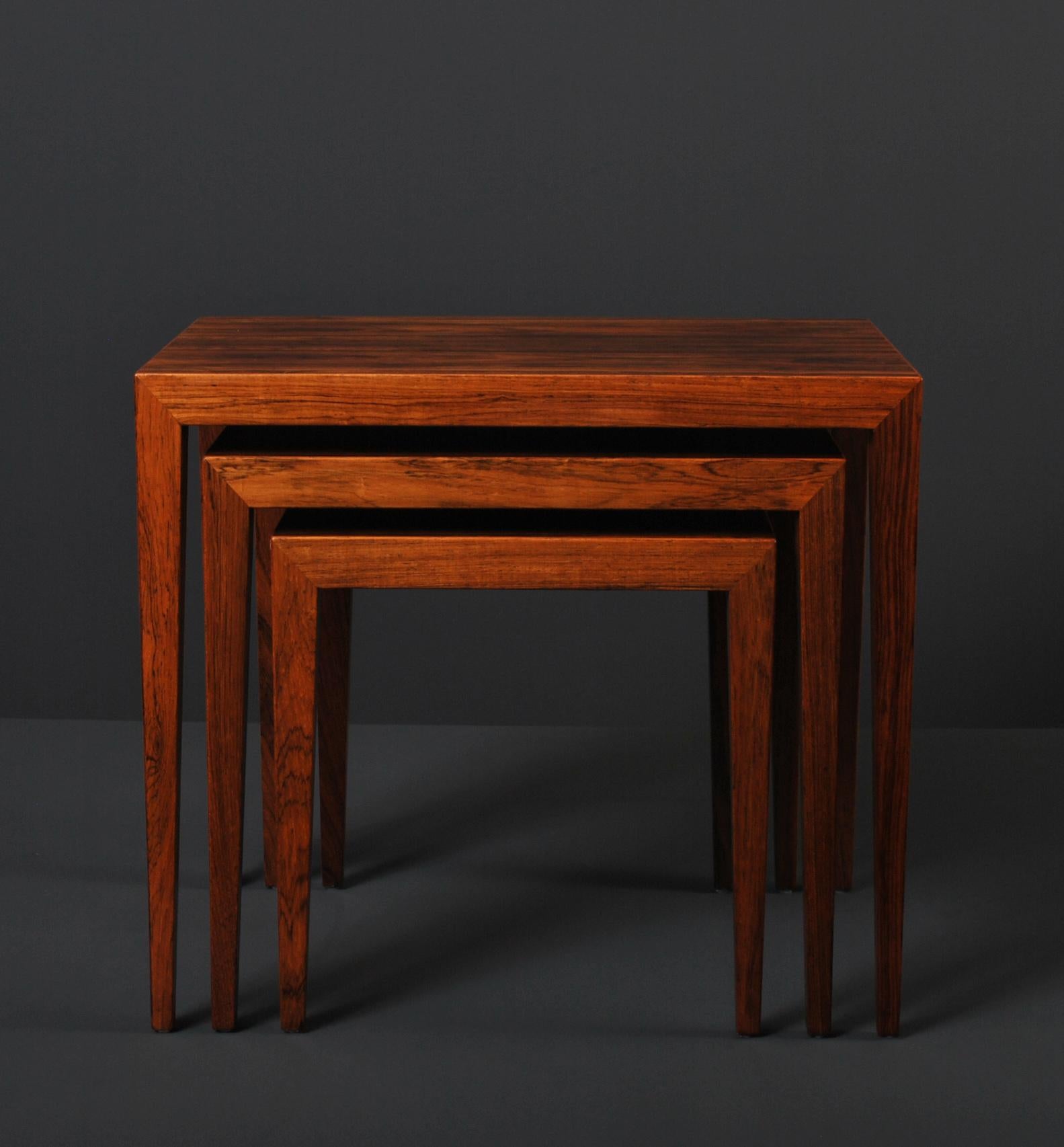 Severin Hansen Nesting Tables In Good Condition In London, GB