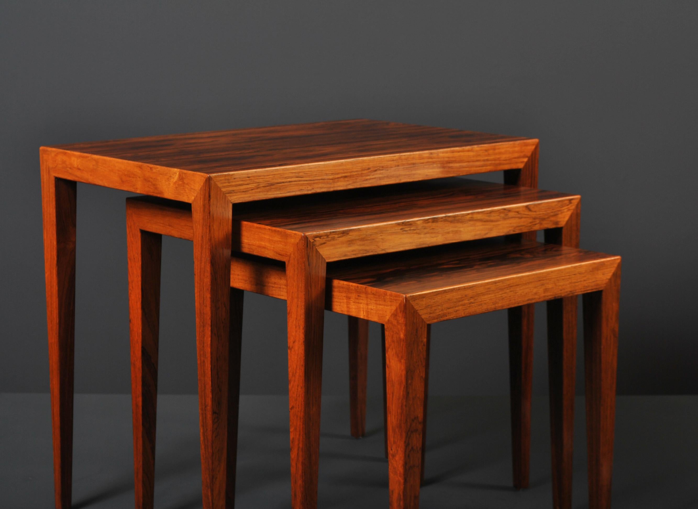 Hardwood Severin Hansen Nesting Tables