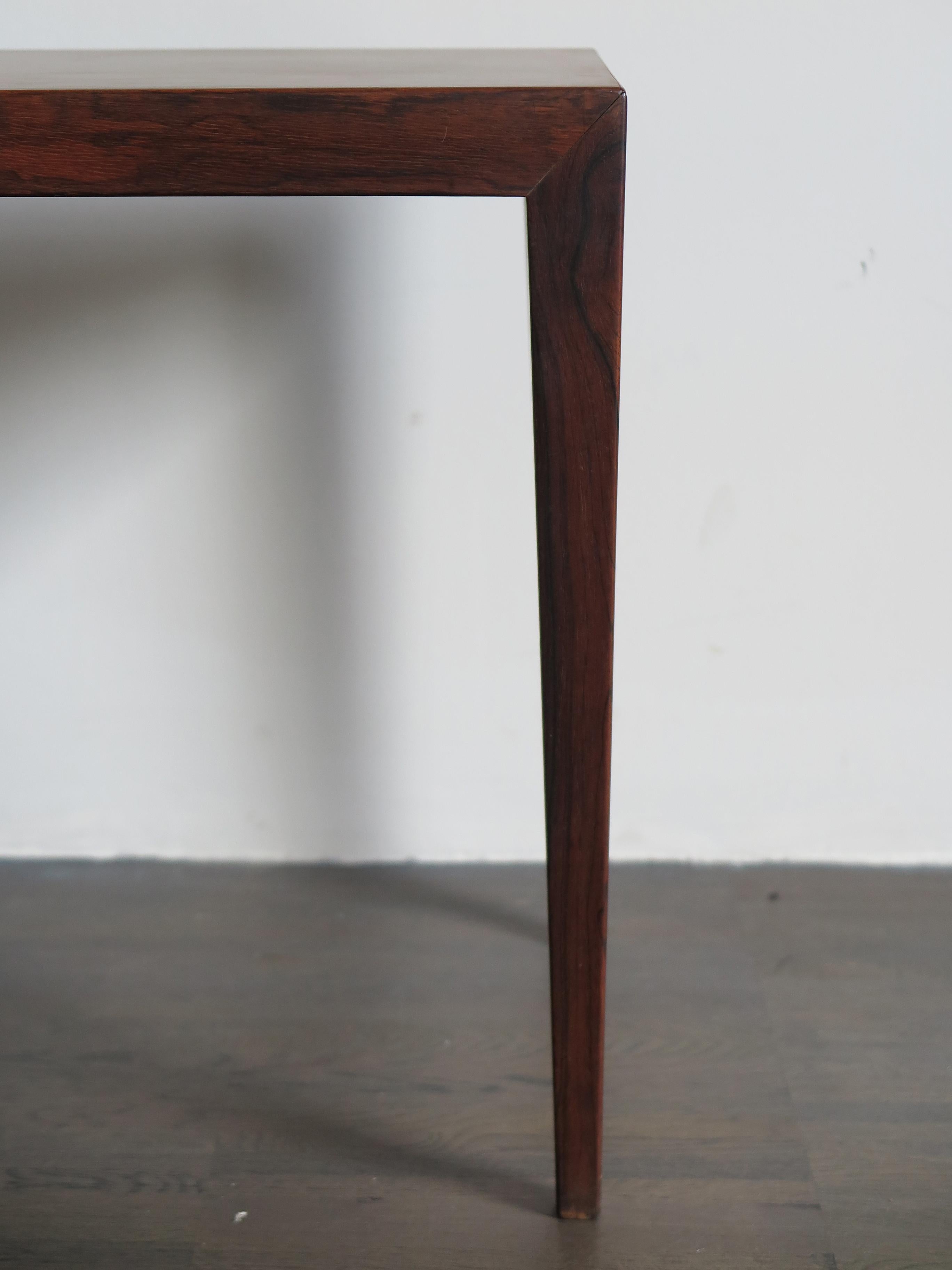 Veneer Severin Hansen Scandinavian Mid-Century Modern Design Dark Wood Coffe Table