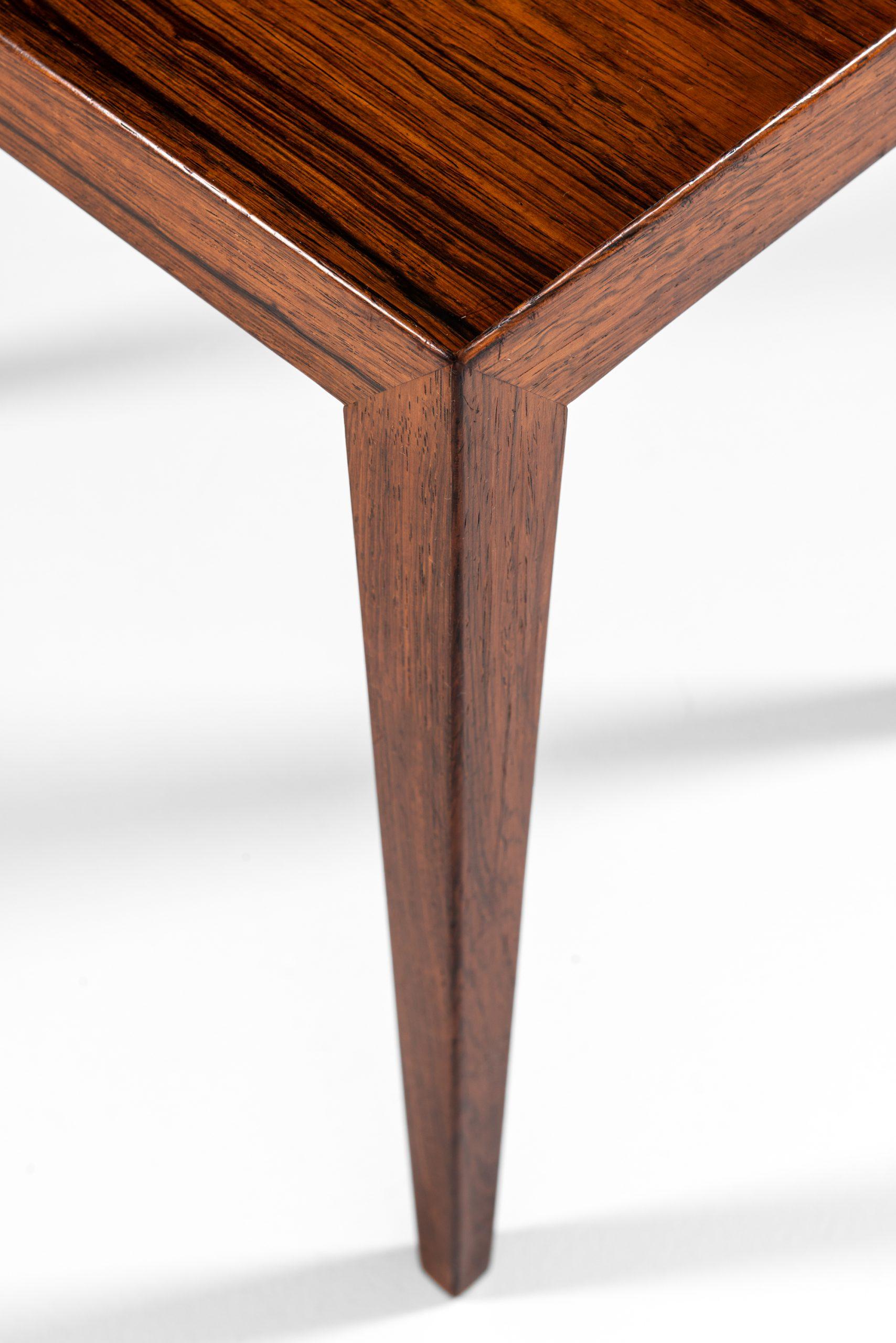 Swedish Severin Hansen Side Table Produced by Haslev Møbelsnedkeri in Denmark