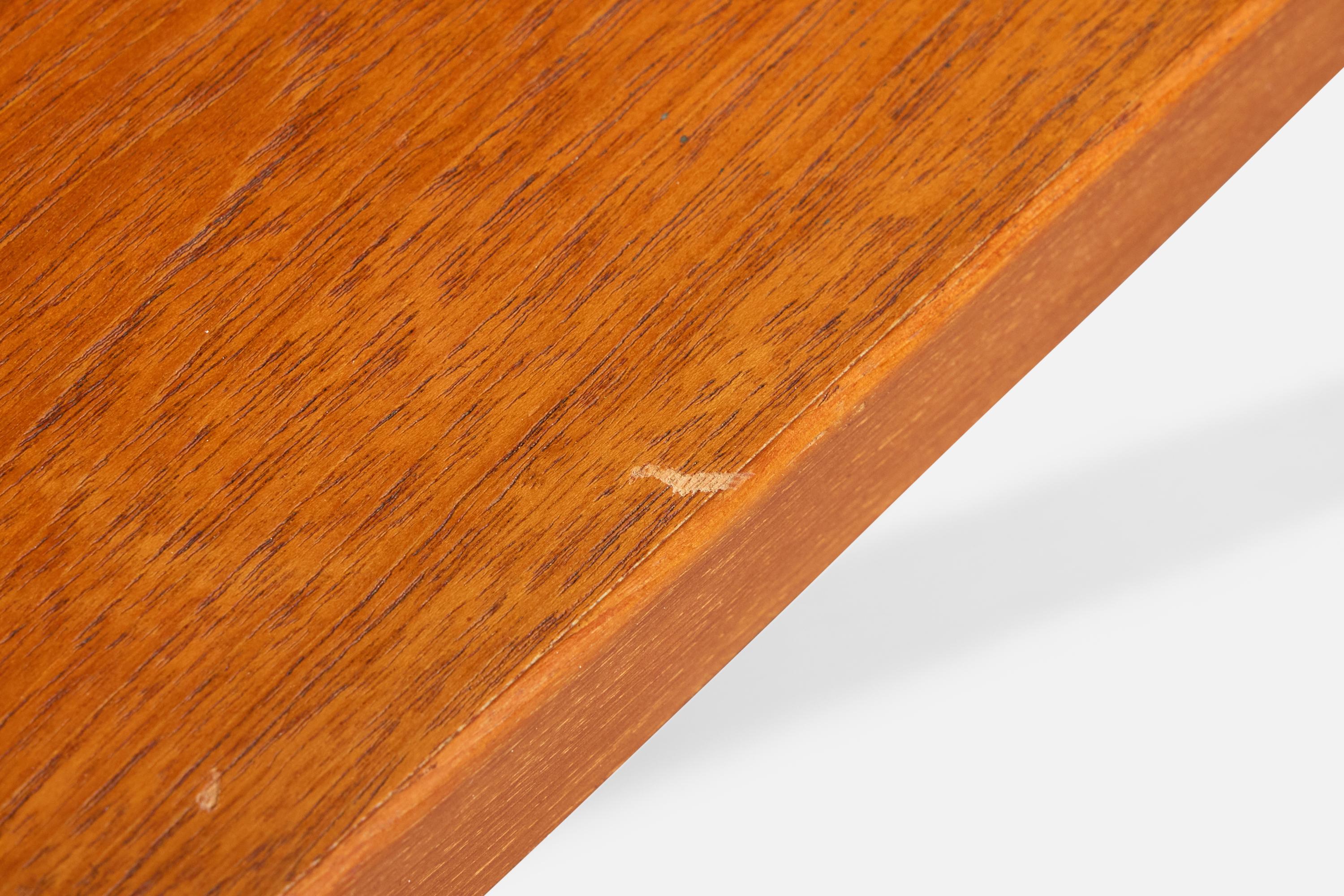 Severin Hansen, Side Table, Teak, Denmark, 1950s For Sale 4