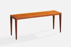 Severin Hansen, table d'appoint, teck, Danemark, années 1950