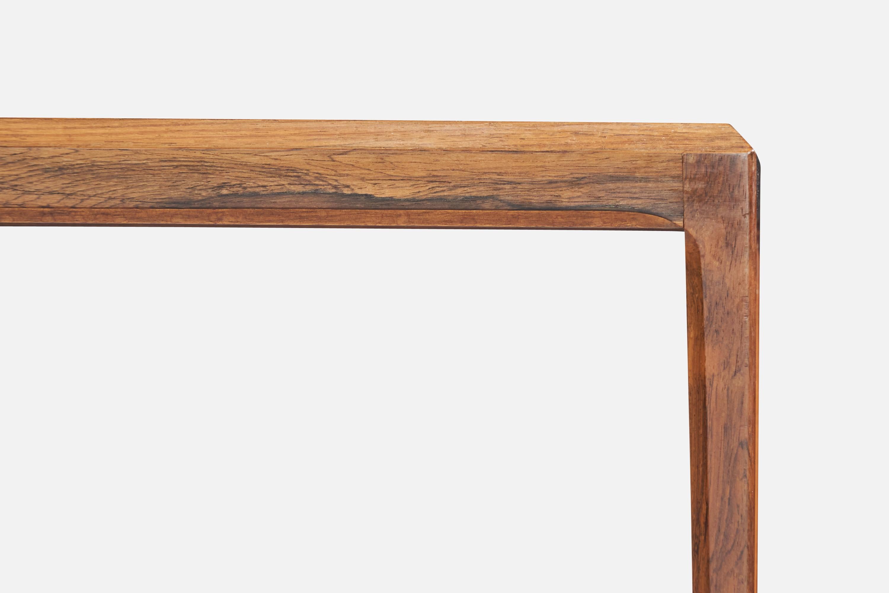 Milieu du XXe siècle Severin Hansen, tables d'appoint, bois de rose, Danemark, années 1960 en vente