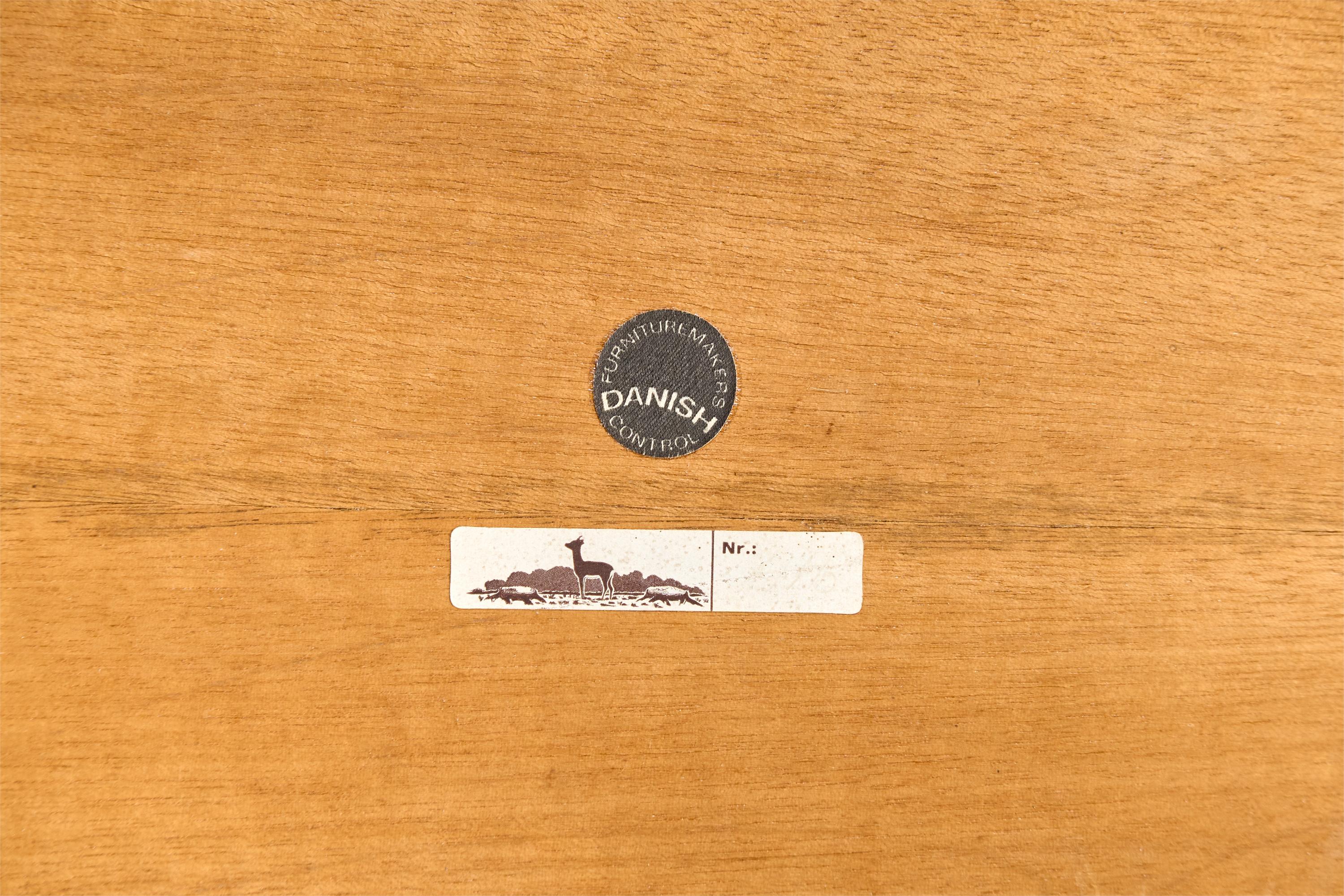 Severin Hansen, tables d'appoint, teck, Danemark, années 1950 en vente 3