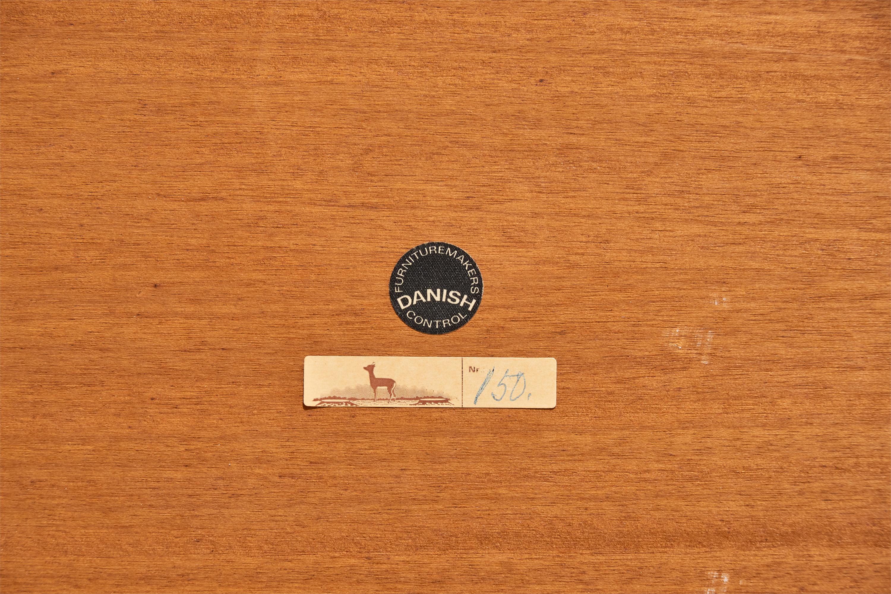 Severin Hansen, tables d'appoint, teck, Danemark, années 1960 en vente 4