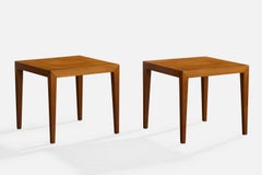 Severin Hansen, Side Tables, Teak, Denmark, 1960s