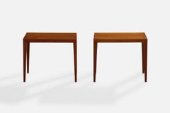 Severin Hansen, Side Tables, Teak, Denmark, 1960s