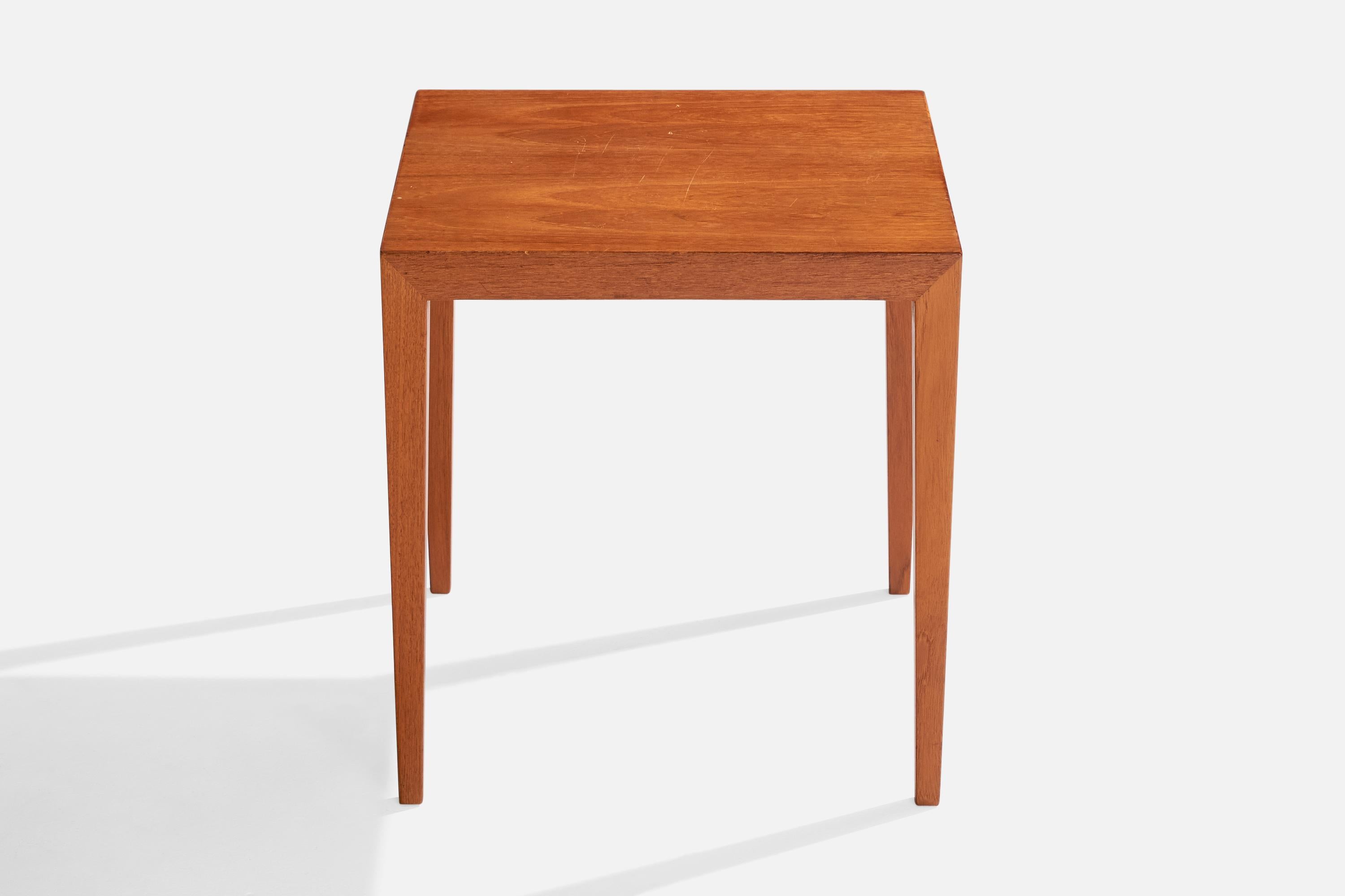 Severin Hansen, tables d'appoint, teck, Danemark, années 1960 en vente 2