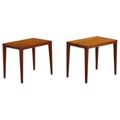 Severin Hansen, Side Tables, Teak, Denmark, 1960s