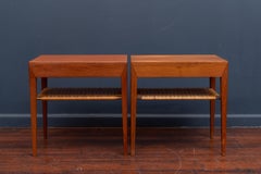 Severin Hansen Teak Bedside Tables for Haslev