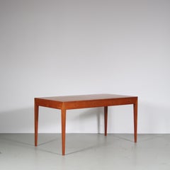 Severin Hansen Teak Desk for Haslev, Denmark 1960