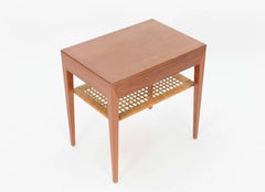 Severin Hansen Teak Nightstand for Haslev Møbelsnedker of Denmark