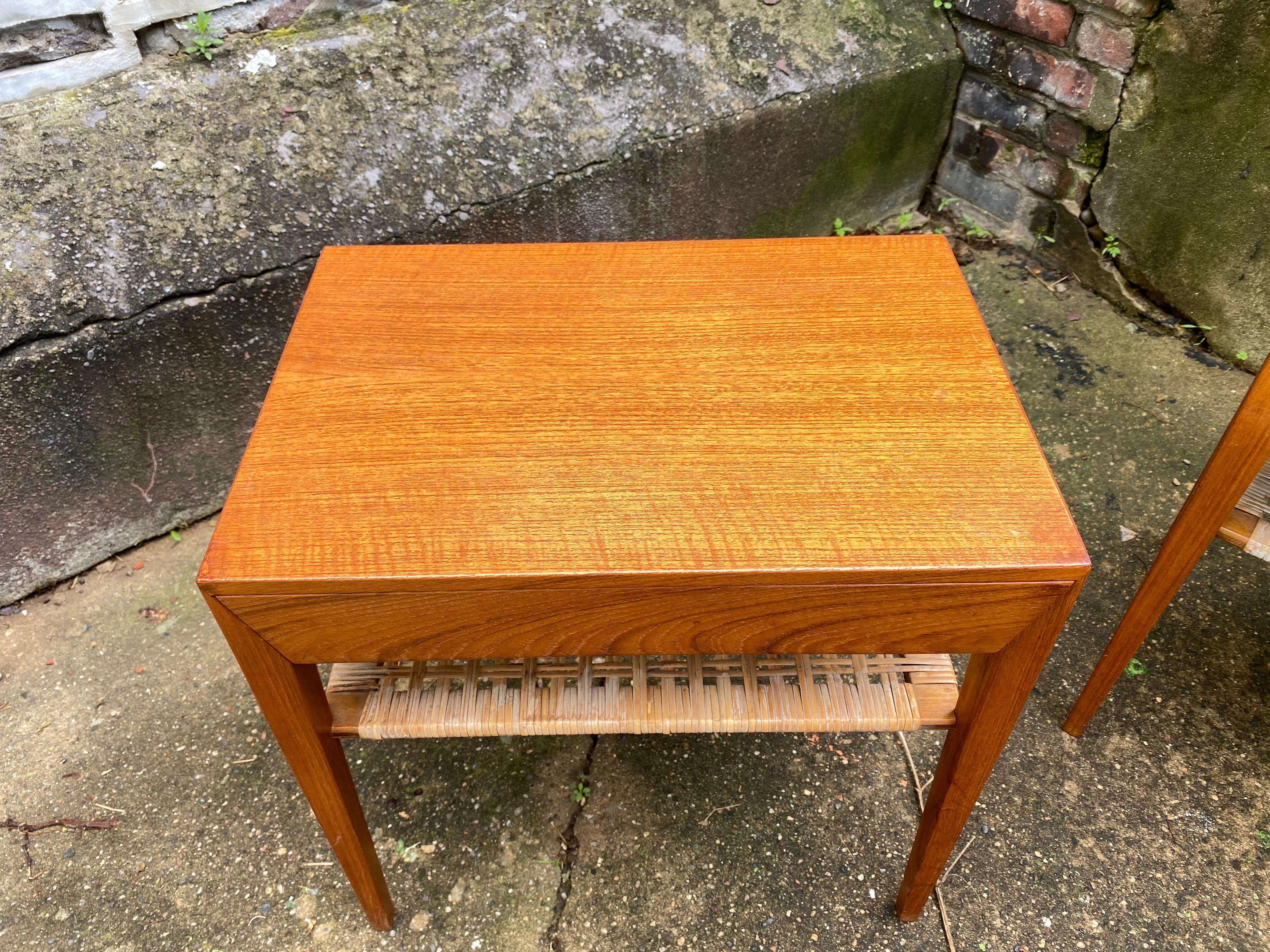 Mid-20th Century Severin Hansen Teak Night Stands For Sale