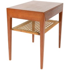 Severin Hansen Teak Nightstand for Haslev Møbelsnedker of Denmark