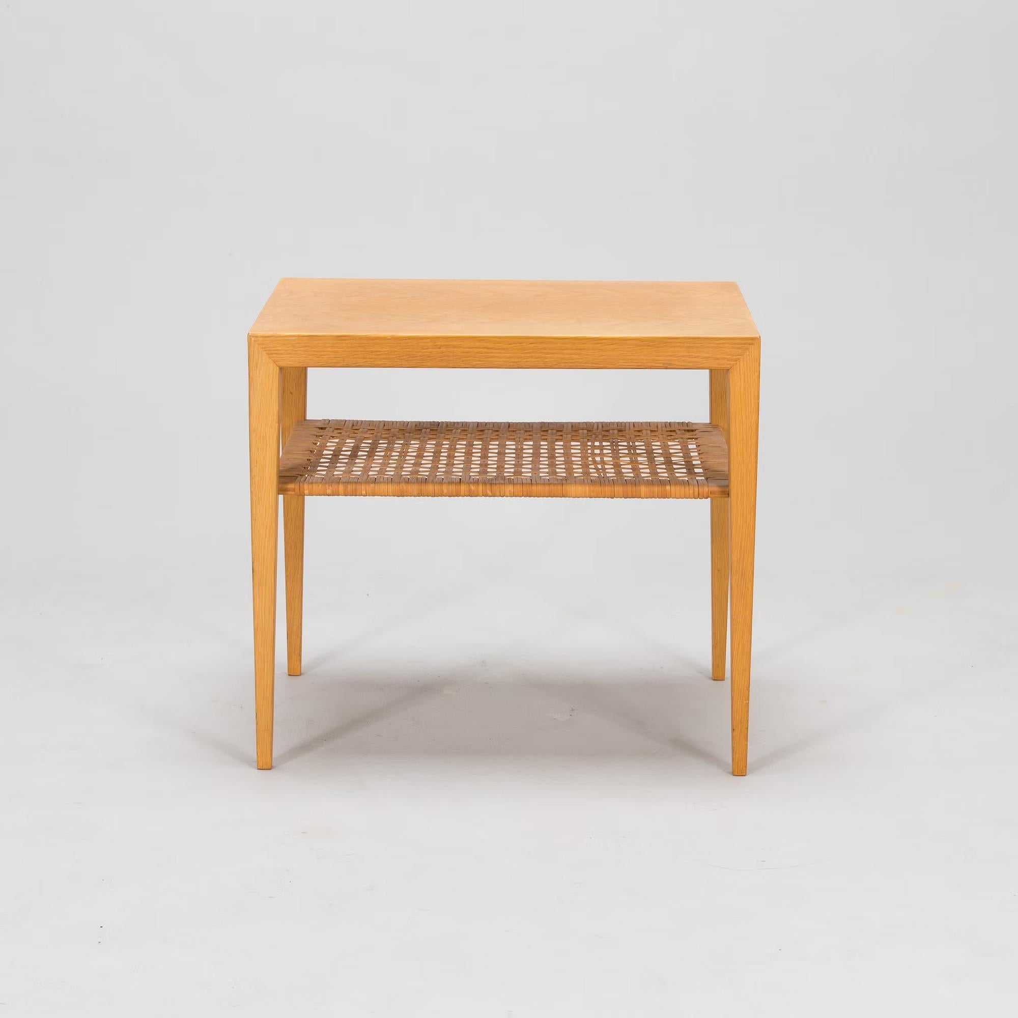 Mid-Century Modern Severin Hansen Teak side Table by  for Haslev Sweden 1957 For Sale