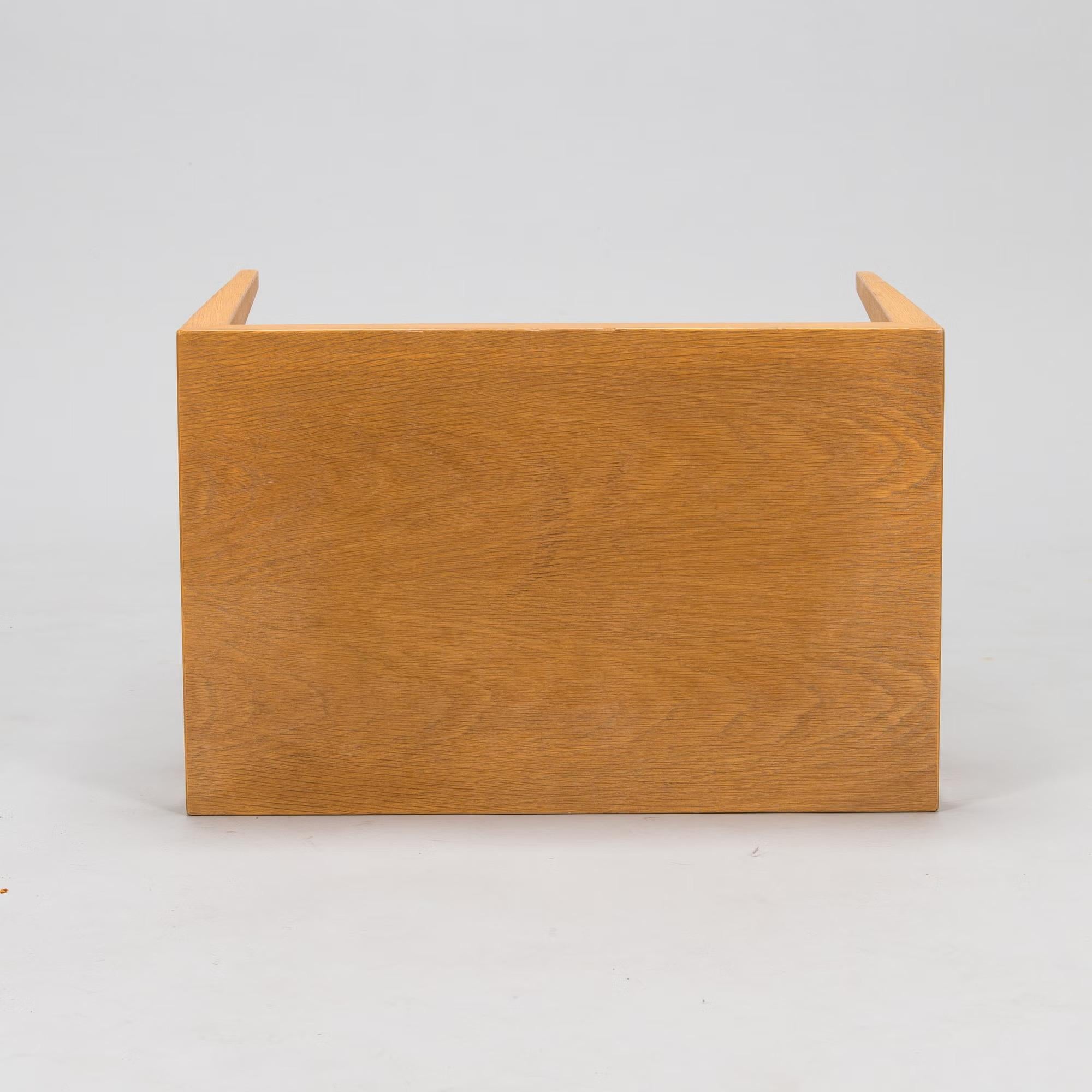 Severin Hansen Teak side Table by  for Haslev Sweden 1957 In Good Condition For Sale In Paris, FR