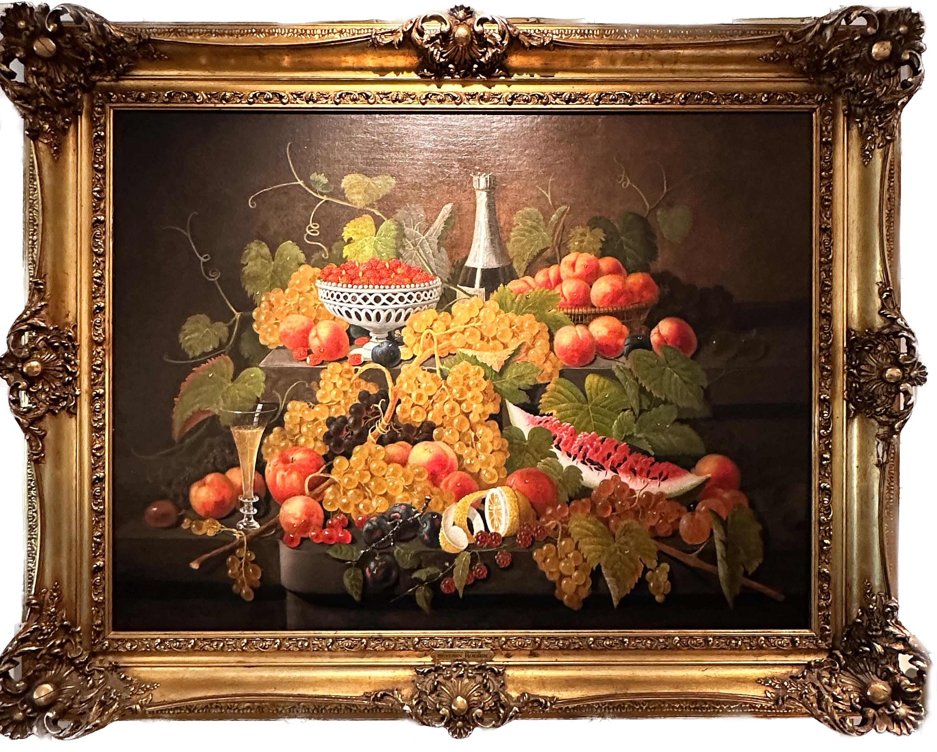 Nature's Bounty - Painting by Severin Roesen