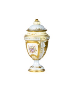 Sèvres Amphore by Château des Tuileries, French, Blue Gold, 19th Century