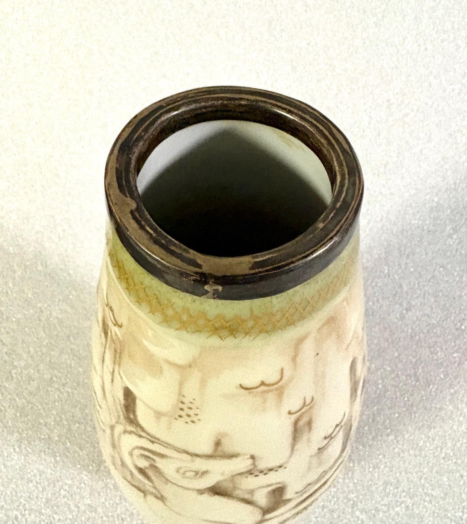 Vaso in porcellana Art Deco di Sèvres di Adrien Leduc in vendita 3