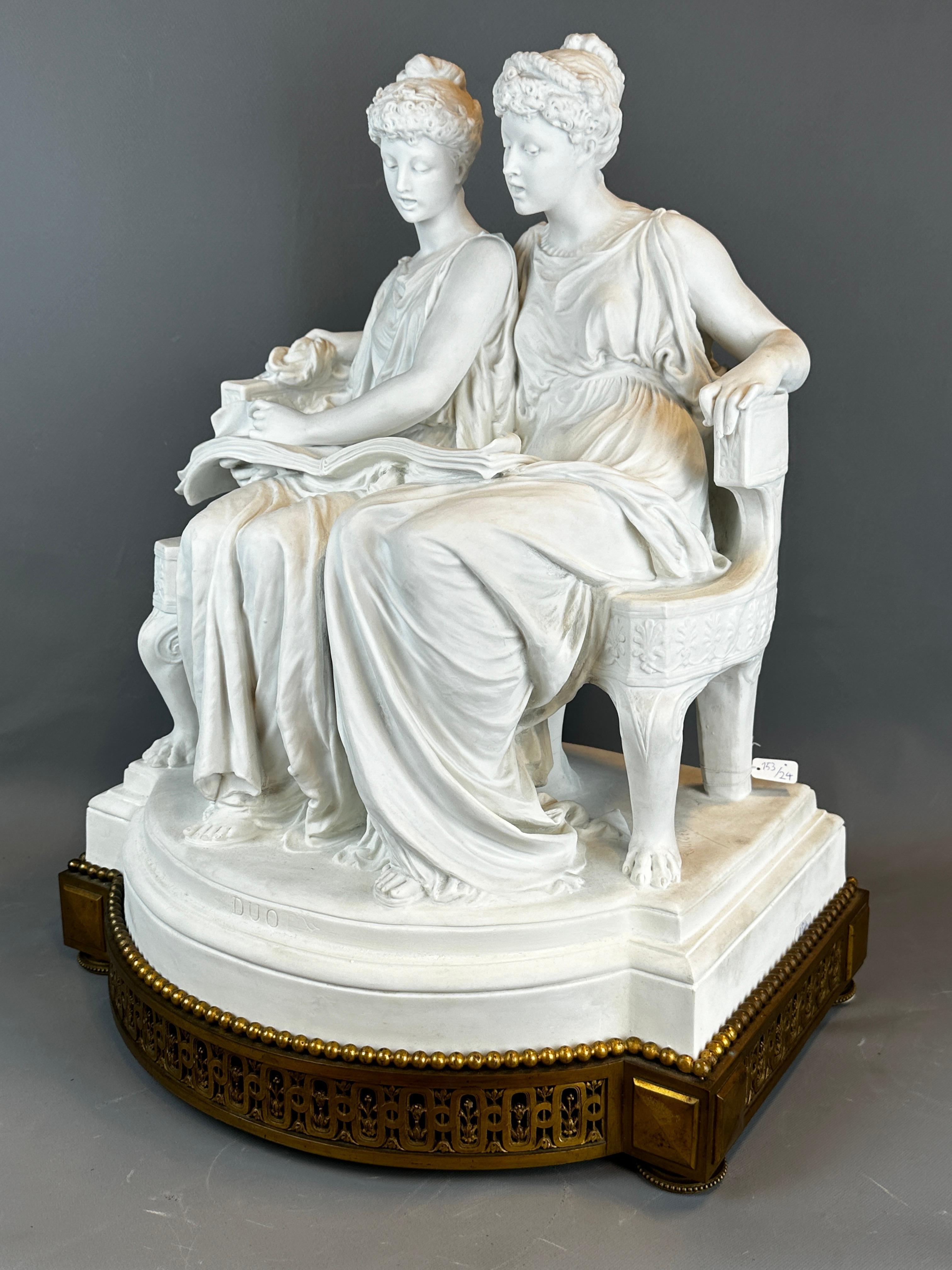 Porcelain Sevres Biscuit Figure 
