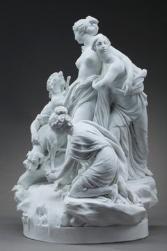 Sèvres Bisque, "Diane au bain"