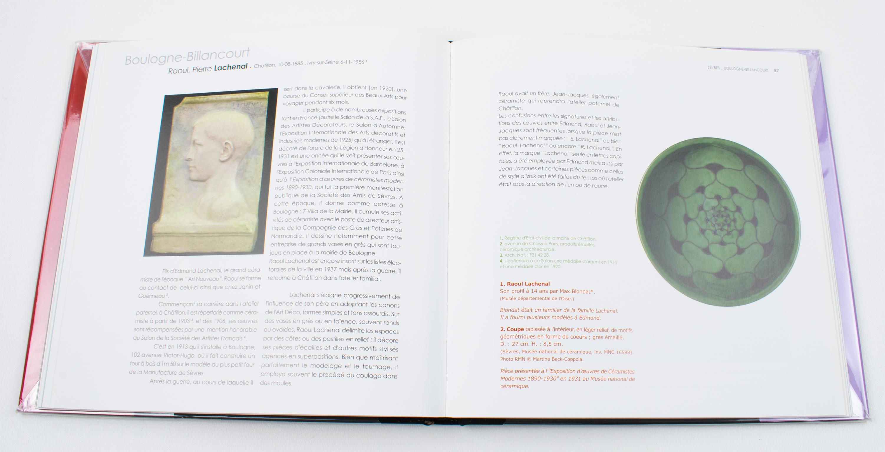 Sevres Boulogne-Billancourt, Unabhängiges Keramikbuch, Französisch, von F. Slitine 2007 im Zustand „Gut“ im Angebot in Atlanta, GA