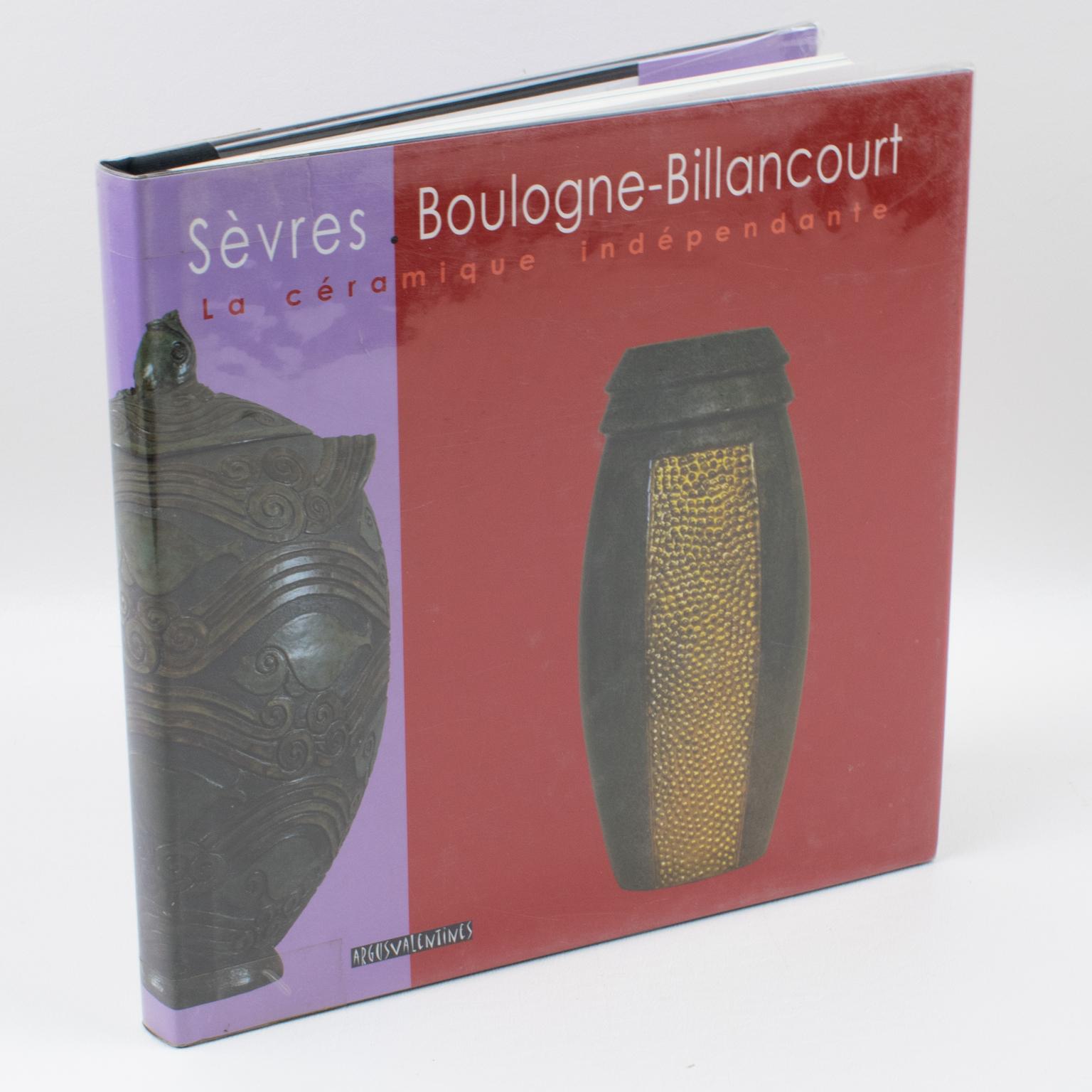Sèvres Boulogne-Billancourt, céramique indépendante, livre français de F. Slitine 2007 Bon état - En vente à Atlanta, GA