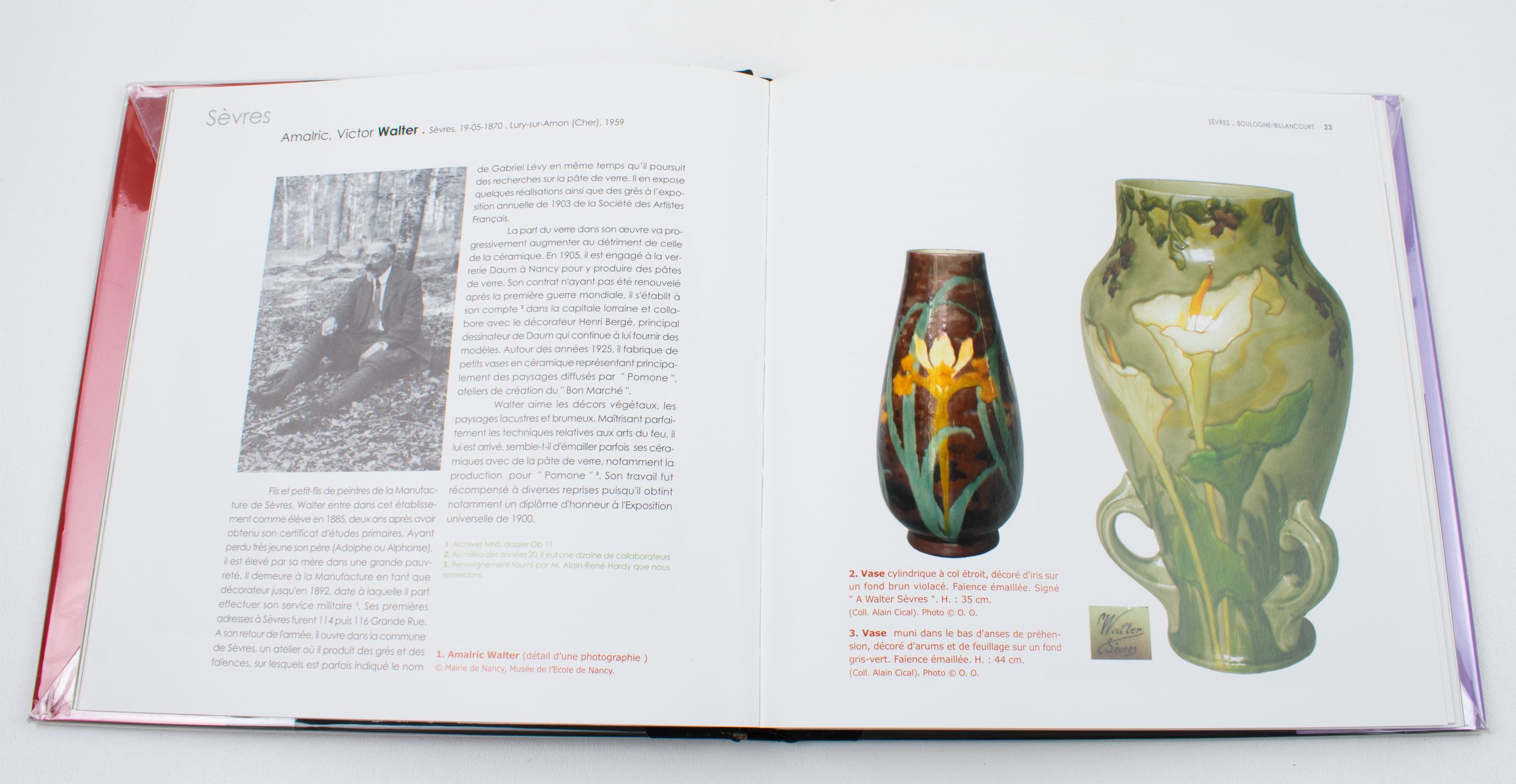 Sevres Boulogne-Billancourt, Independent Ceramic, French Book by F. Slitine 2007 For Sale 1