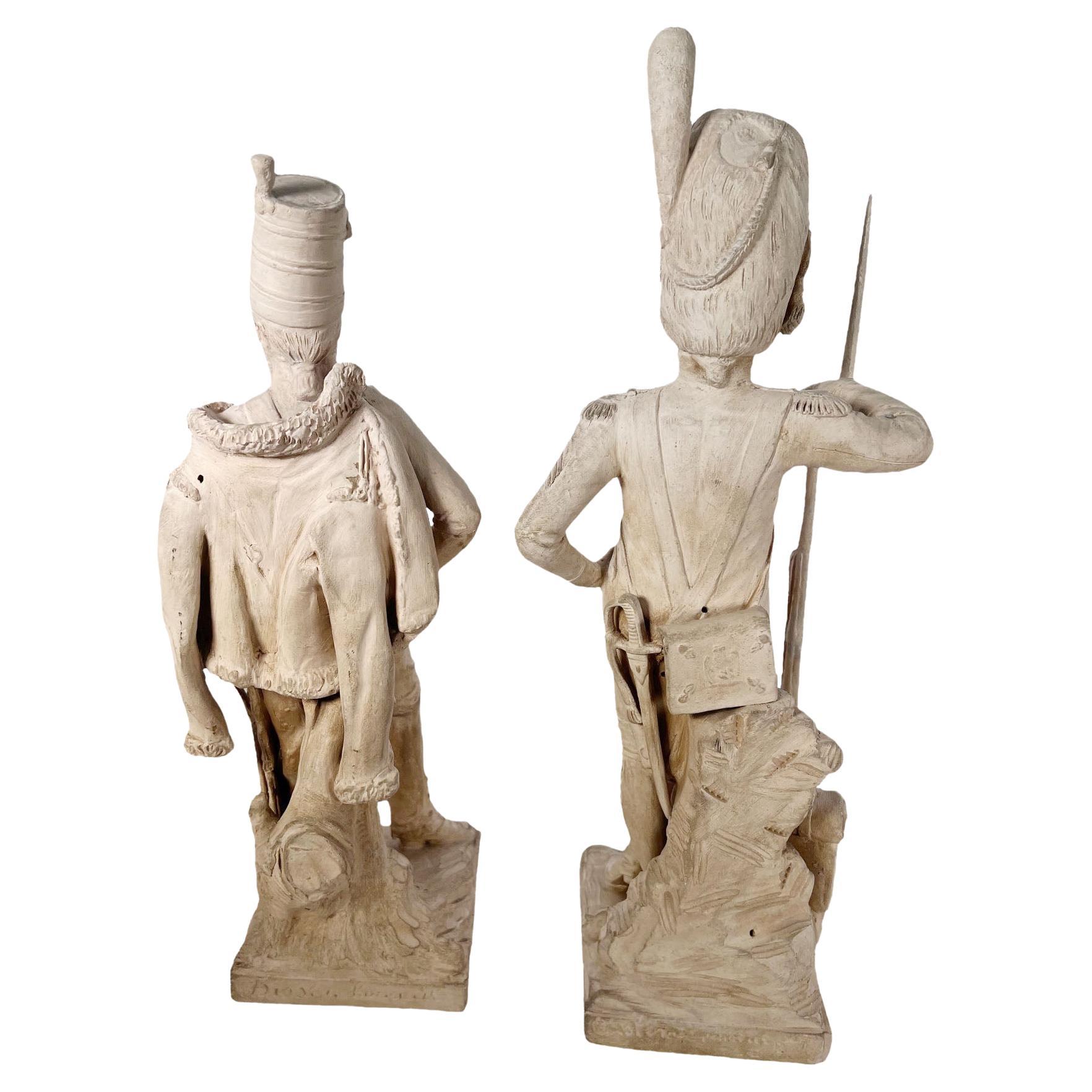 Sevres Clay Soldiers Unpainted For Sale 8