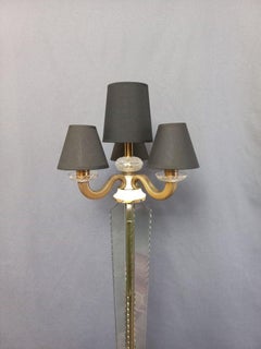 Sèvres Crystal Floor Lamp Circa 1940