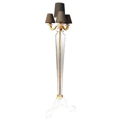 Sèvres Crystal Floor Lamp Circa 1940