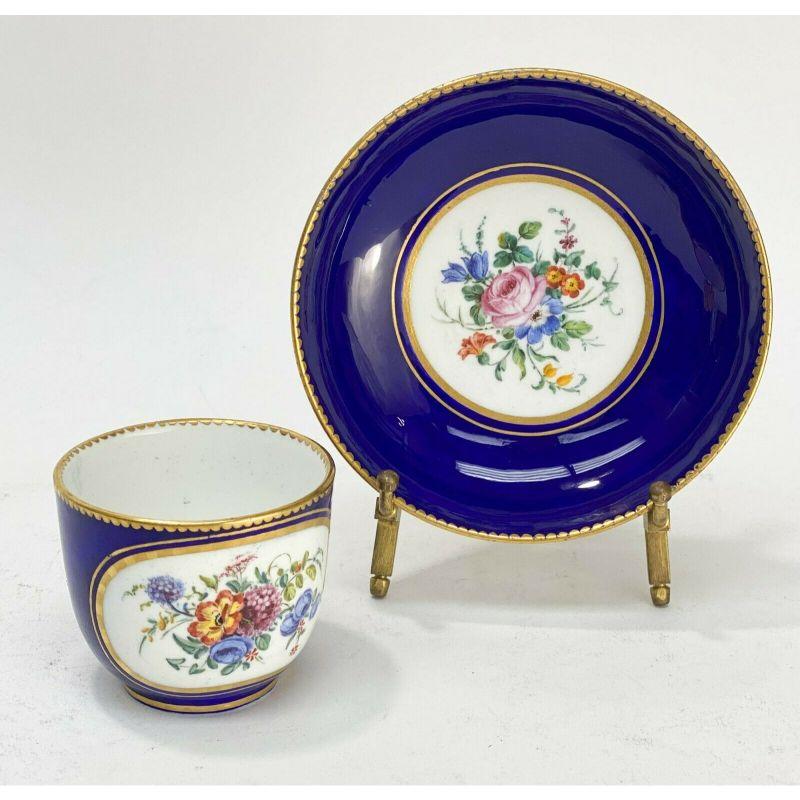 Sevres Gobelet Bouillard Et Soucoupe Cup and Saucer by Vincent ...