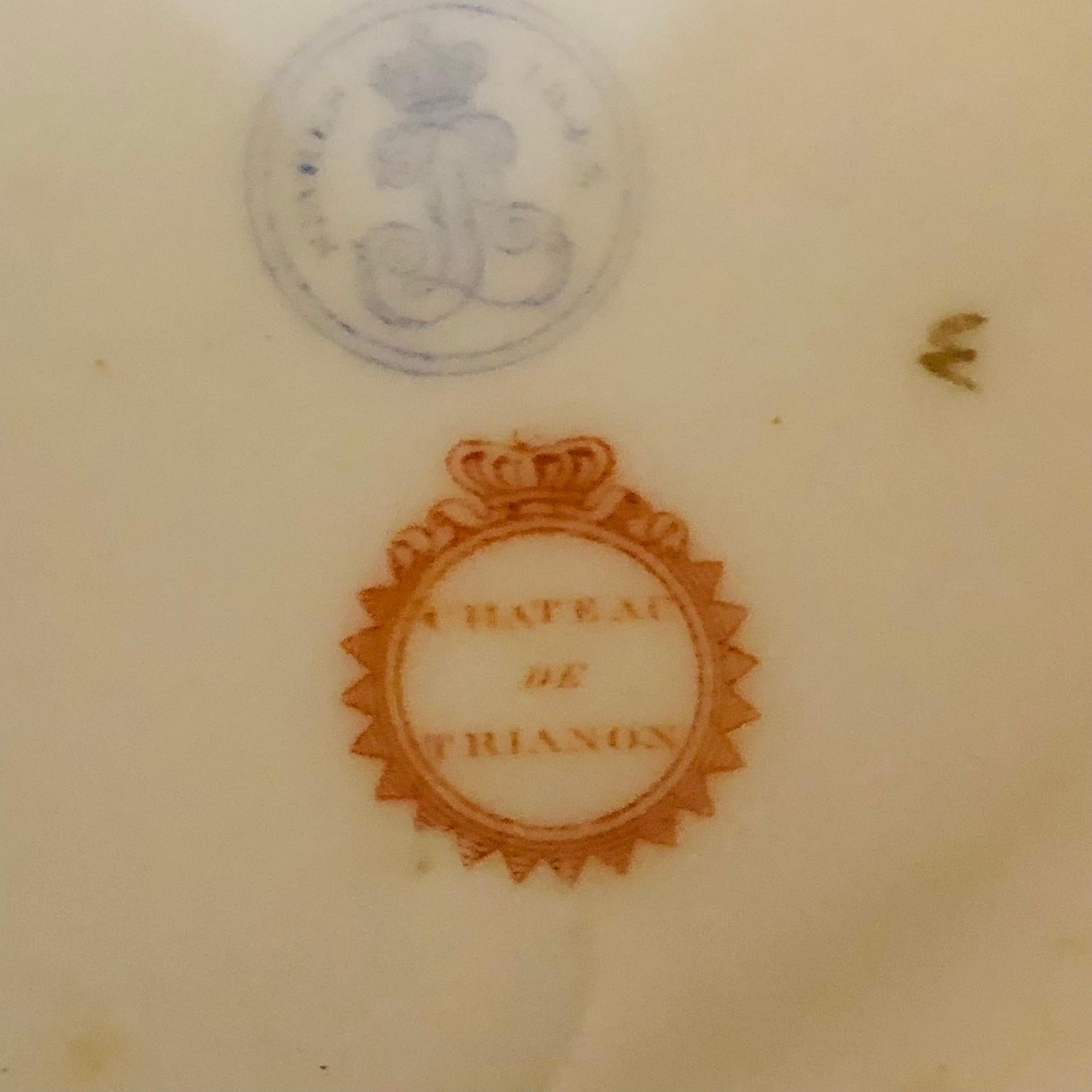 Sevres King Louis Phillippe Pitcher with Cover with gold Monogram LP From 1840s For Sale 5