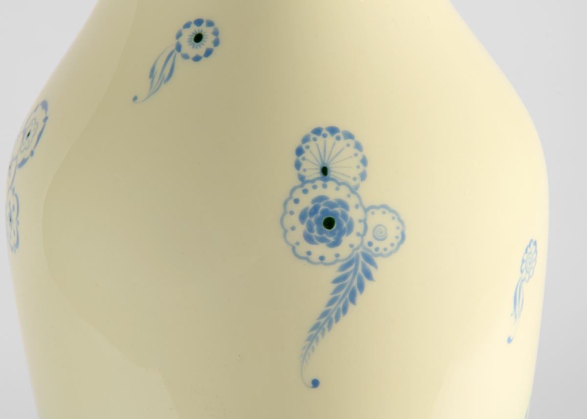 Vernissé Sèvres, grand vase en porcelaine Art déco, France, 1924 en vente