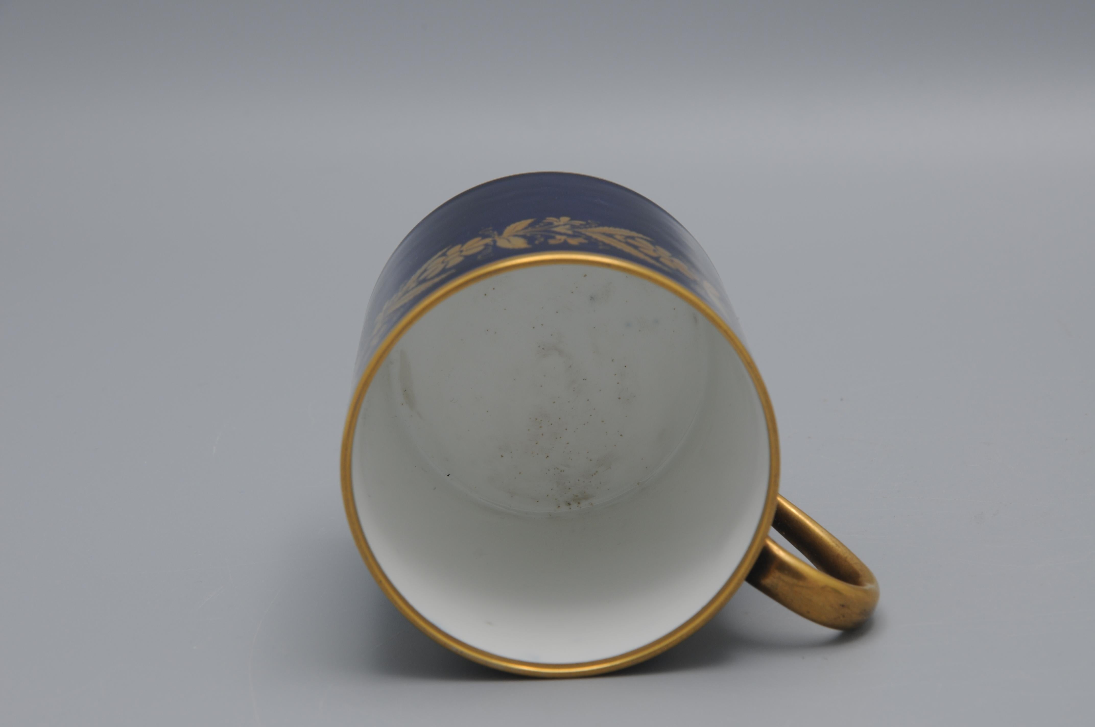 Sèvres - Louis Philippe - Tazza e piattino 'Capraire', inizio XIX secolo in vendita 8