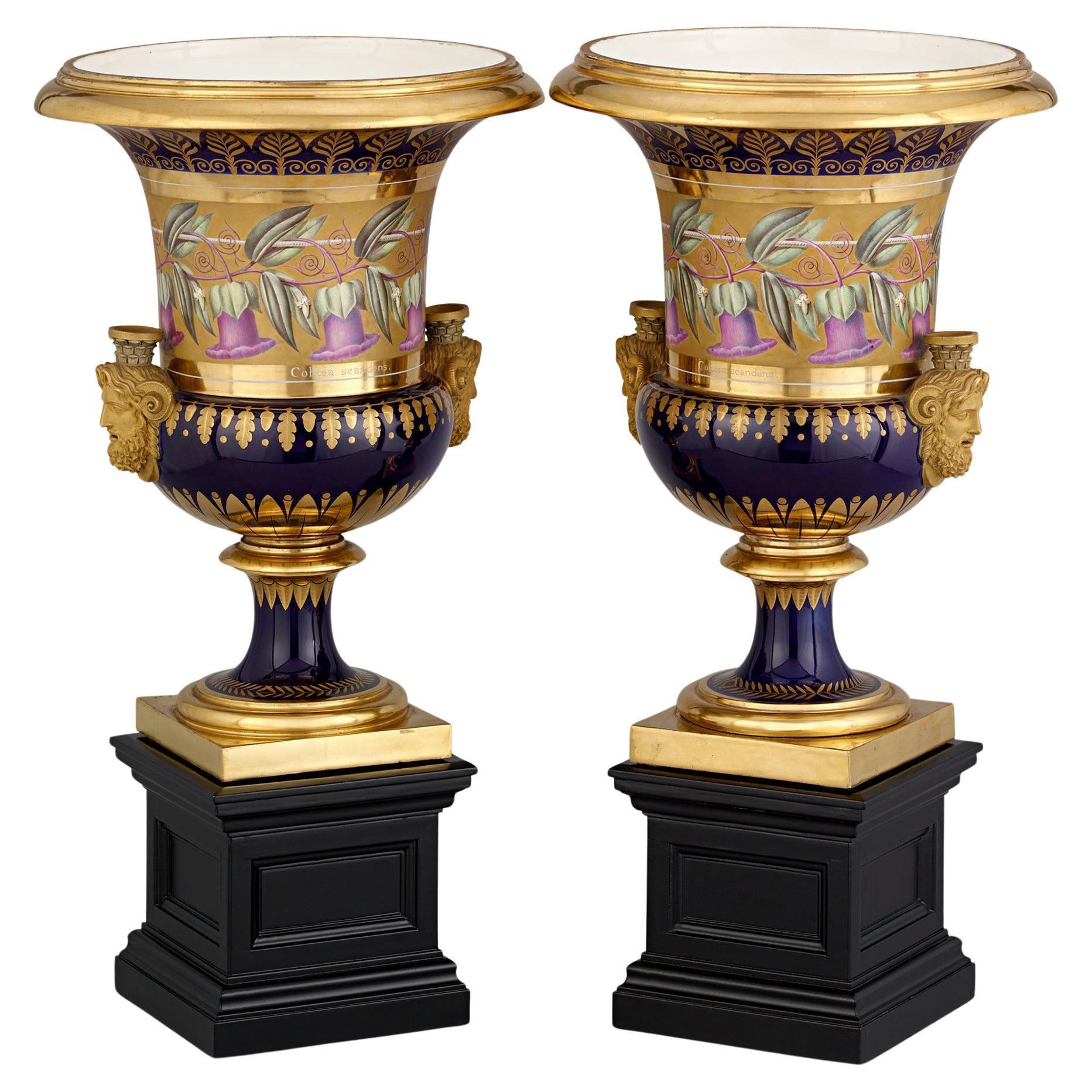 Vasi Médicis di Sèvres commissionati da Napoleone per Talleyrand