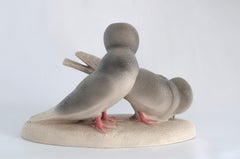 Sevres Pair of Pigeons 'Vinsare'