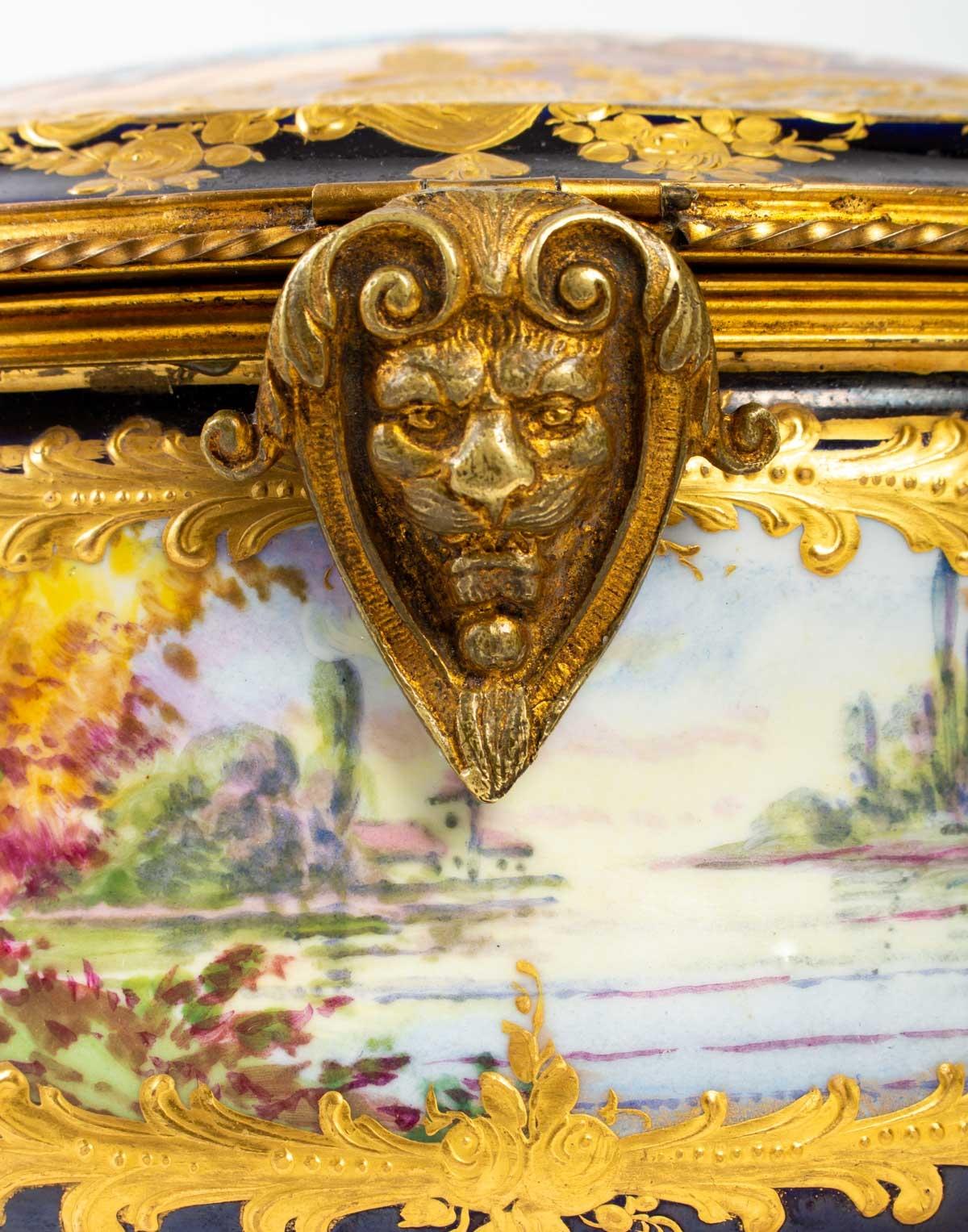 Sèvres Porzellandose, 19. Jahrhundert, Napoleon III 1