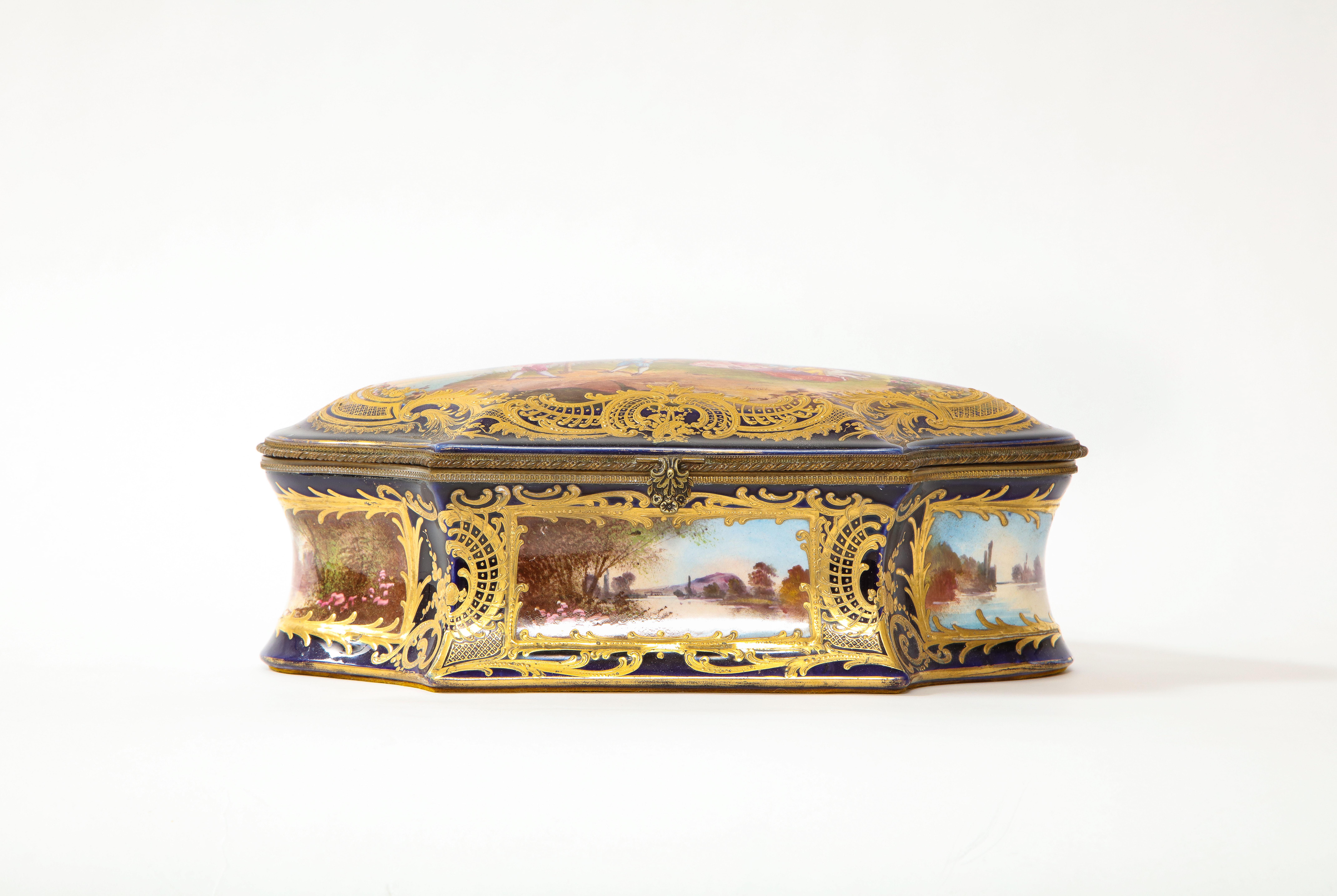 sevres porcelain box