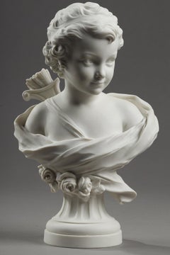 Sèvres Porcelain Cupid Bust