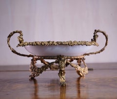 Sèvres Porcelain Ormolou Mounted Dish, Louis Phillip, 1844