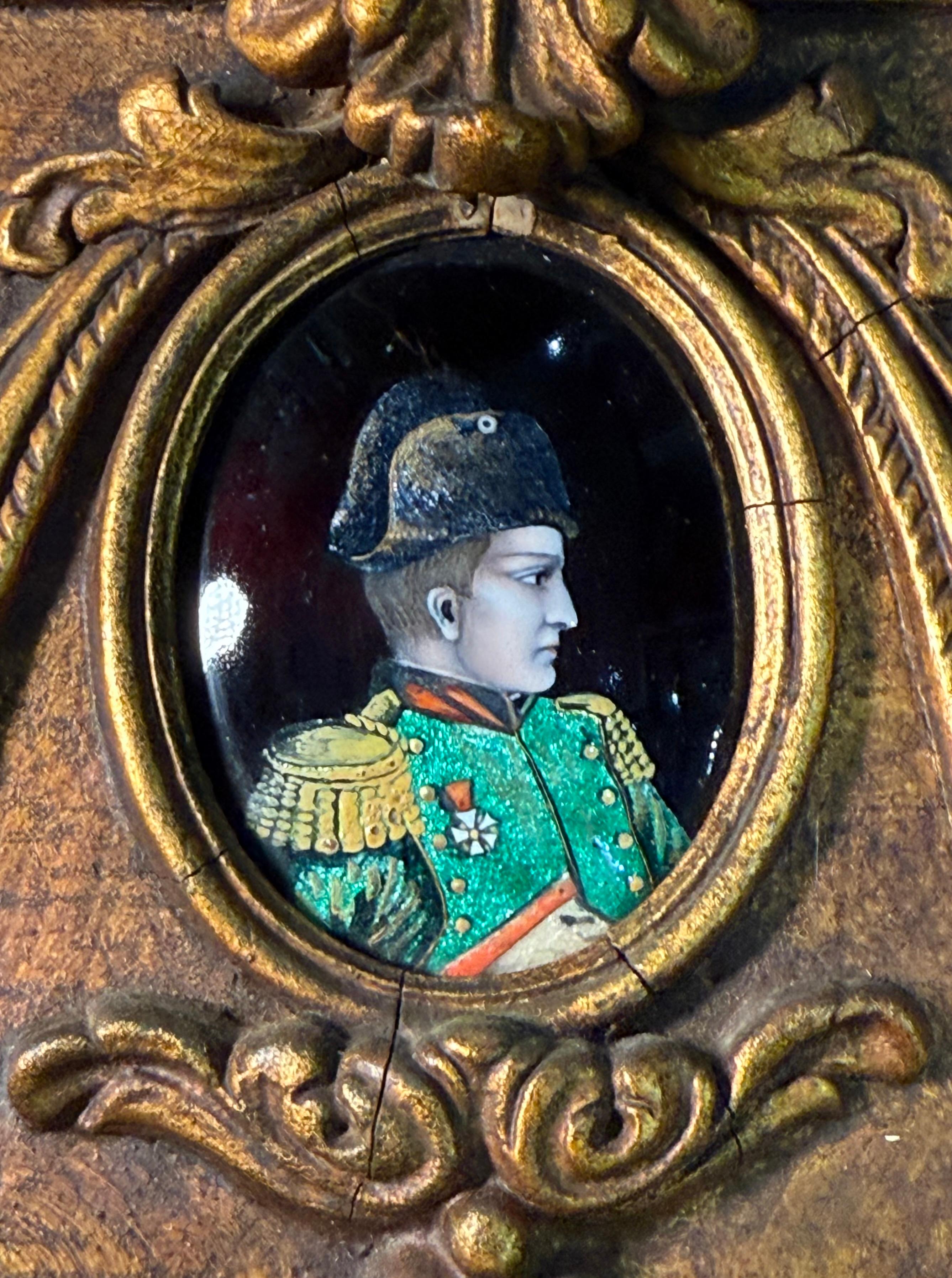 Sèvres Porzellan Portrait Holz Wandtafel (19. Jahrhundert) im Angebot